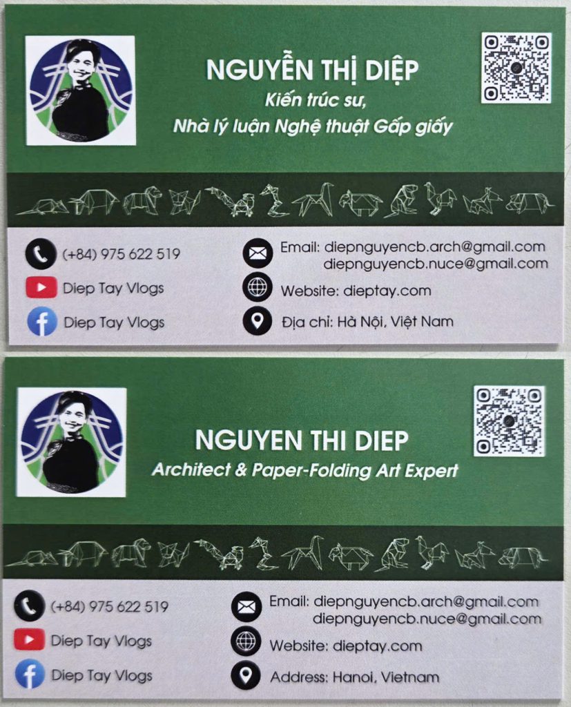 Thông tin liên hệ KTS. Nguyễn Thị Diệp